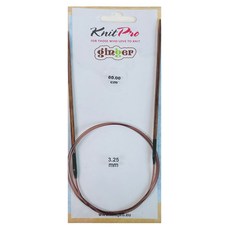 KnitPro Yana 生薑編織輪針, 1個