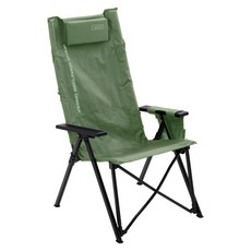 Libero Verno 可調節角度露營椅, 1個, 橄欖綠