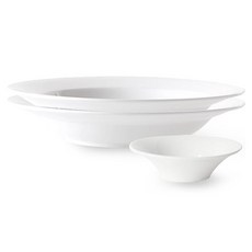 프렐류드 네오본 세트, 흰색, 1세트, 파스타볼 26cm 2p + 리젠시 찬기 14cm