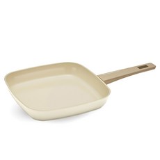 LIVENS 電磁爐適用完美陶瓷IH方形鍋, 24cm, 1個