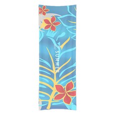소니오 레터링 패턴 쿨 스포츠 타월 30 x 100 cm, 09 플라워, 1개