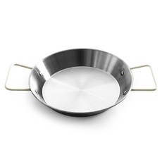 The Nine 不鏽鋼IH電磁爐直火兩用西班牙海鮮飯鍋, 26cm, 1個