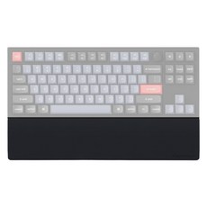 Keychron 矽膠手託 PR50 Q3 Q3M V3, 1個, 黑色