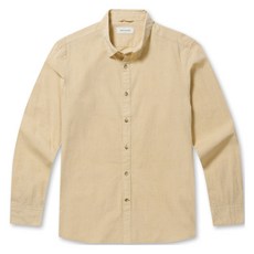 韓國 BRENTWOOD Kolon 棉麻泡泡紗透氣休閒襯衫