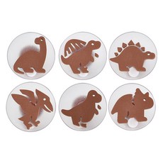 Kes.B Art School 巨型印章恐龍套組, 棕色, 1個