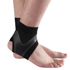 戶外款腳踝運動用支撐帶 雙腳用, 1套