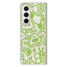 에잇클로드 큐트드로잉 갤럭시 클리어 하드 휴대폰 케이스