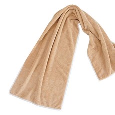 언헤브 포인트 스포츠 타월 100 x 30 cm, 05 브라운, 1개