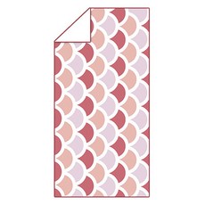 unhēv 大型瑜珈運動毛巾 75 x 150 cm, 1個, 11 粉紅色