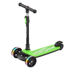 Besrey 兒童款發光折疊式滑板車, Park Green