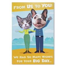 Hallmark 生日賀卡 2入組 SHU4303, 混色, 1套