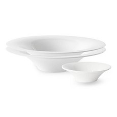 프렐류드 네오본 스파게티볼 24.5cm + 리젠시 찬기 10cm 세트 3p, 화이트, 스파게티볼(2p) + 찬기(1p), 1세트