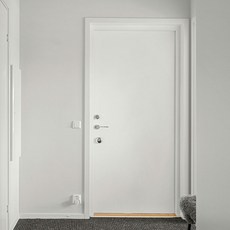 시트나라 현관문시트지 2p, 벨벳화이트, 100 x 210 cm