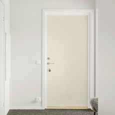 SHEET NARA 玄關門貼紙 2入, 絲絨米色