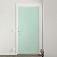 시트나라 현관문시트지 2p, 페인티드우드민트, 100 x 210 cm