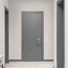 SHEET NARA 玄關門貼紙 2入, 絲絨灰色