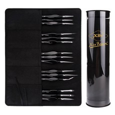 XIN BOWEN Kohimo 尼龍細筆刷 15種 + 收納袋套組 4W262, 1套