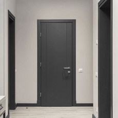 SHEET NARA 玄關門貼紙 2入, 絲絨深灰色