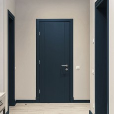 SHEET NARA 玄關門貼紙 2入, 絲絨深藍色