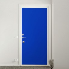시트나라 현관문시트지 2p, 플레인파랑, 100 x 210 cm