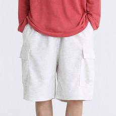 엠엔씨 남성용 버뮤다 와이드핏 카고반바지 MDSP230LJ