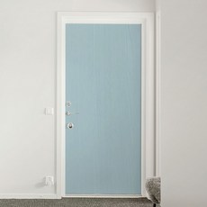 시트나라 현관문시트지 2p, 페인티드우드시티블루, 100 x 210 cm