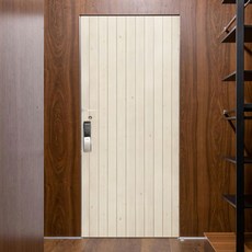 시트나라 현관문시트지 2p, DIY패널베이지, 100 x 210 cm