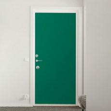 시트나라 현관문시트지 2p, 플레인초록, 100 x 210 cm