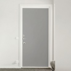 시트나라 현관문시트지 2p, 플레인회색, 100 x 210 cm
