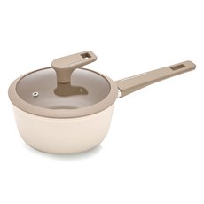 리벤스 인덕션 퍼펙트 세라믹 IH 편수냄비 18cm, 19.1cm, Rose Ivory + Rose Beige, 1개