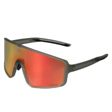 렌즈교체없이 미러변색 편광 안티포그 초경량 올인원 스포츠 선글라스 SG-300, 그레이+레드, 1개