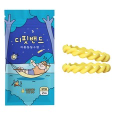 디핏밴드 국내제조 썸머밴드 옐로우 M 사이즈 2p, 1개