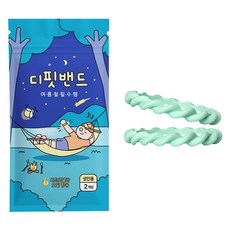 실리콘스토리 국내제조 썸머 디핏밴드 민트 M 2p, 11g, 1개