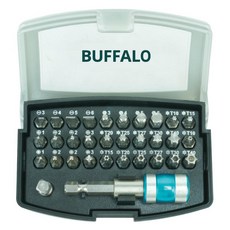 SESHIN Buffalo 起子頭組 不鏽鋼 SB-SBS32(32P) C1101449, 1套