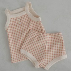 피카부 아동용 사각사각 학생 상의 + 하의 세트