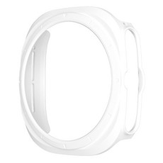 SPACE SHIELD Galaxy Watch 7 Ultra TPU PC 水晶防撞保護殼, 1個, 白色