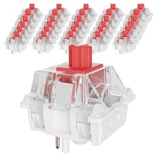 Keychron Super 軸 110件組, 混合色, G213, 紅軸