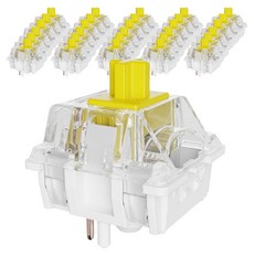 Keychron Super 軸 110件組, 混合色, G215, 香蕉軸