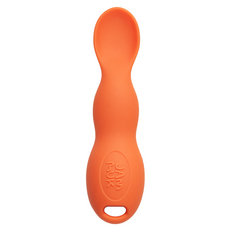 Jammuk 花生勺 自導式嬰兒食品嬰兒勺, 1個, 橘色