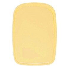 Firgi 嬰兒副食品矽膠料理工具砧板, 奶油黃, 1個