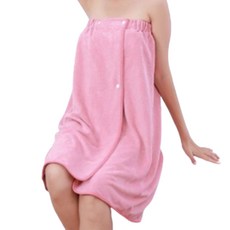 Woni家 簡易浴袍, 1個, 粉紅色