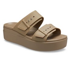 크록스 여성용 브루클린 로우웻지 샌들 CR 207431