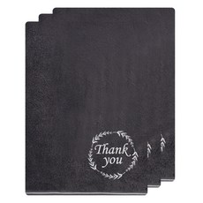 송월타월 타올 땡큐 세면타올 190g, 진회색, 3개