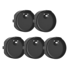 꼬사 콘센트안전커버, 블랙, 5개