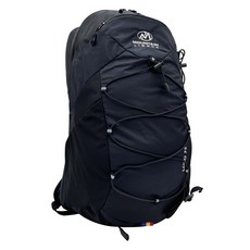 LIBERO 로보 등산용 배낭 25L 방수커버 포함, 블랙