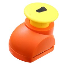 데이소이 迷你裝飾造型打孔器, 1個, TYPE 06 腳印