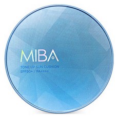 MIBA 離子鈣爐甘石提亮精華防曬大氣墊粉餅, 1個, 25g