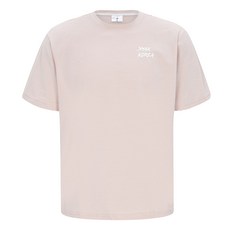 스맥스코리아 코튼라이크 세미 오버핏 반팔 티셔츠 SCT