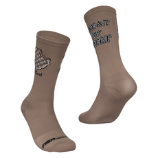 nSR RIDInG CLUB 零卡路里襪, 棕色