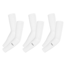 Bodyq 防曬運動涼感袖套, 白色, 3套